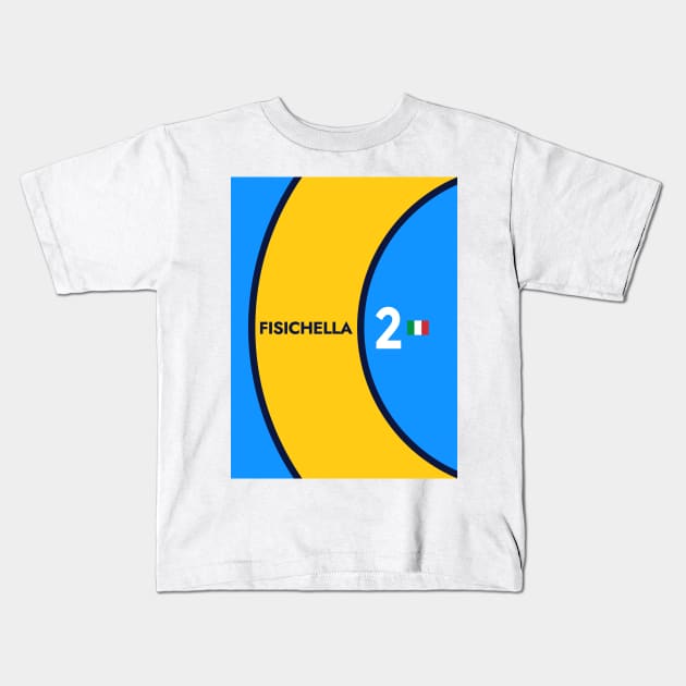 F1 2006 - #2 Fisichella Kids T-Shirt by sednoid